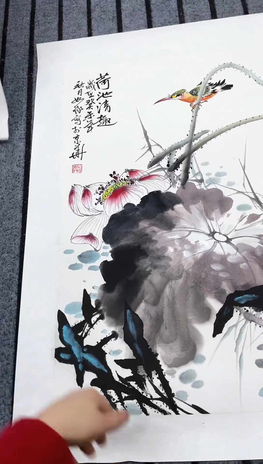 精品国画花鸟作品