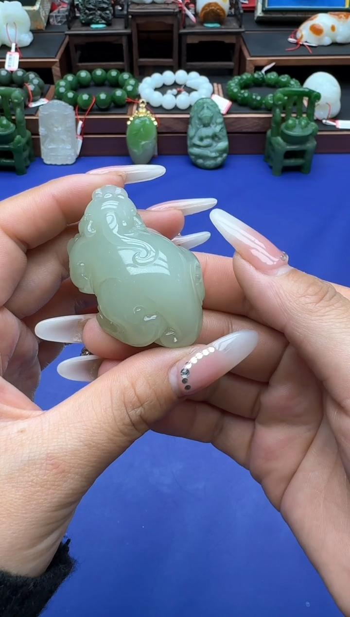 【闪购商品】和田玉挂件未镶嵌sdklm