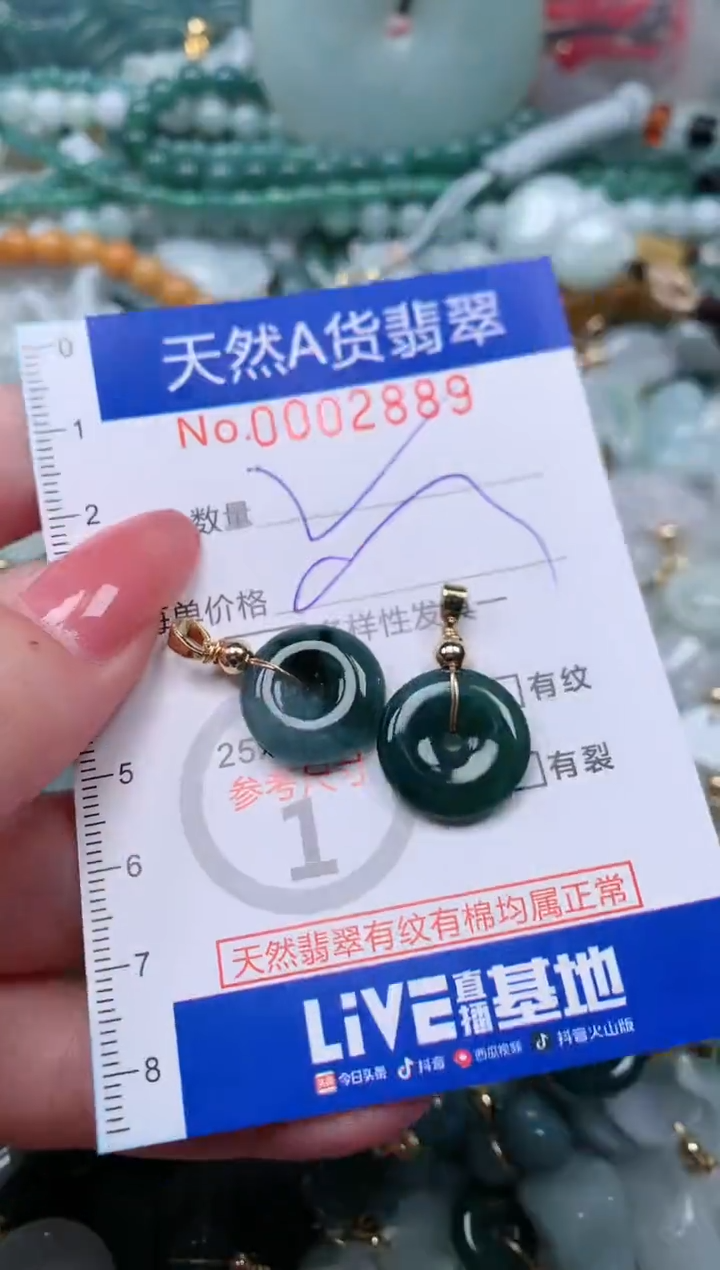 【闪购商品】翡翠颈饰未镶嵌00002889