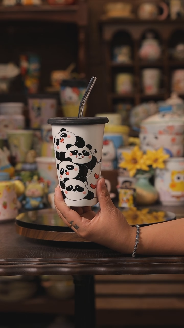 摆件景德镇釉下彩绘设计师款式陶瓷