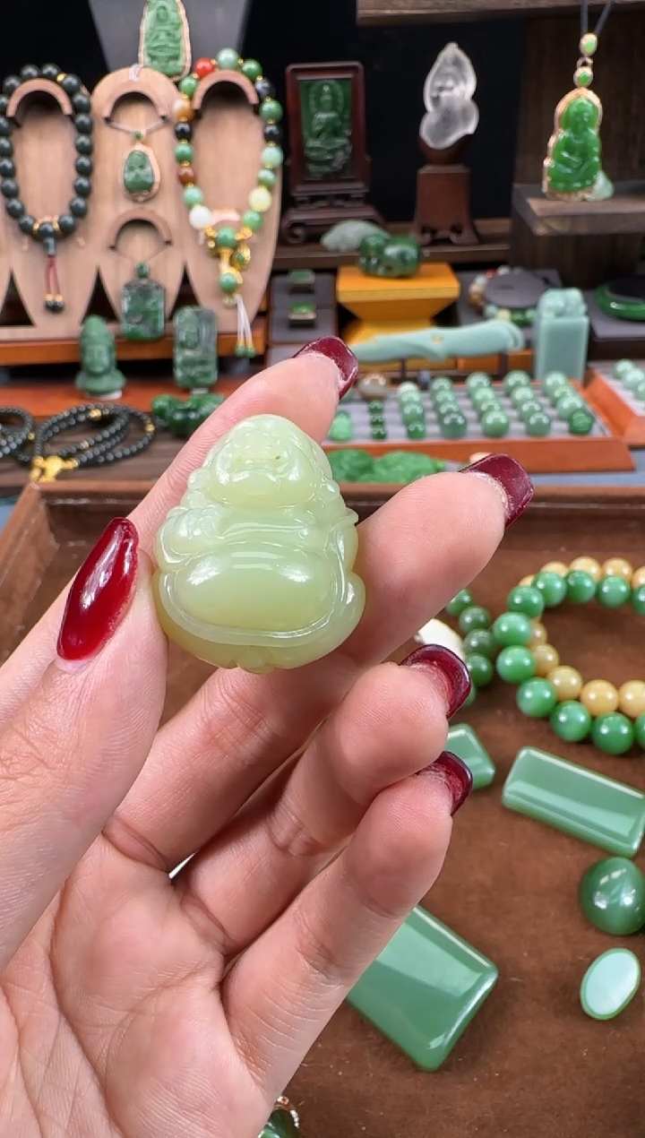 【闪购商品】和田玉吊坠未镶嵌1