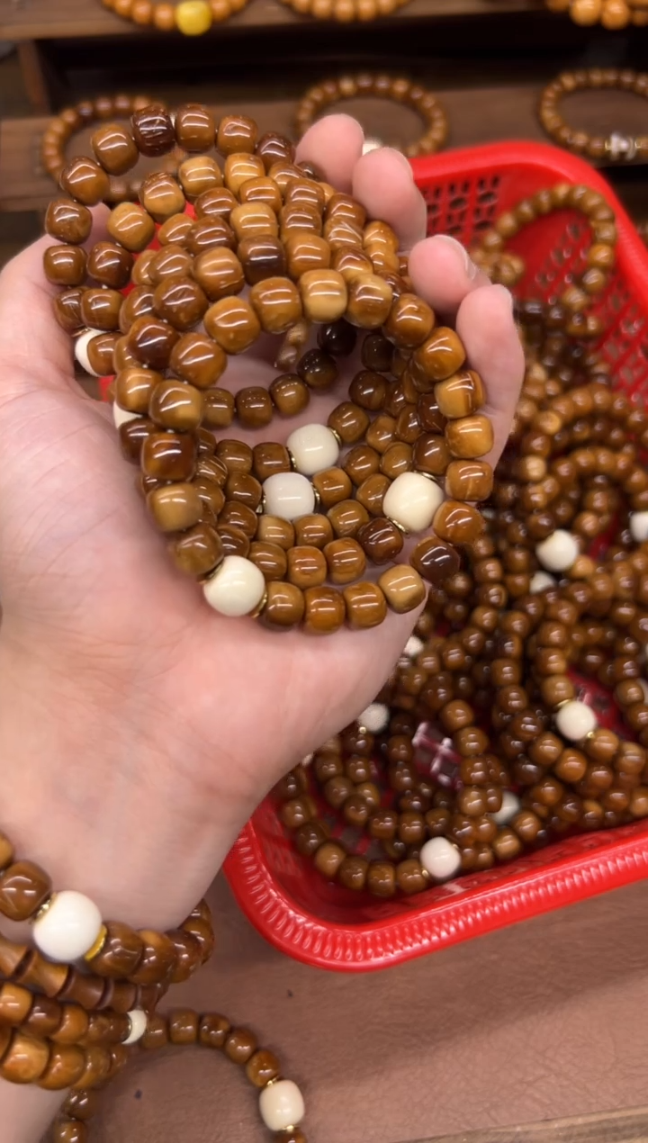 库克手串库克10带12左右猛犸顶珠