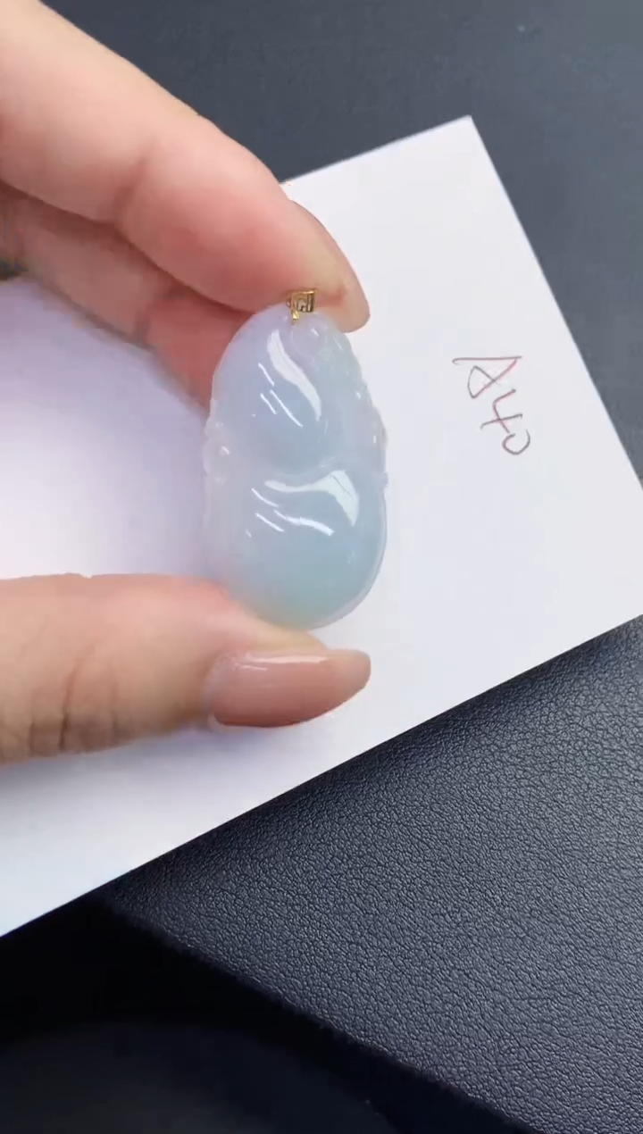 【闪购商品】翡翠颈饰18K金镶嵌0000000000