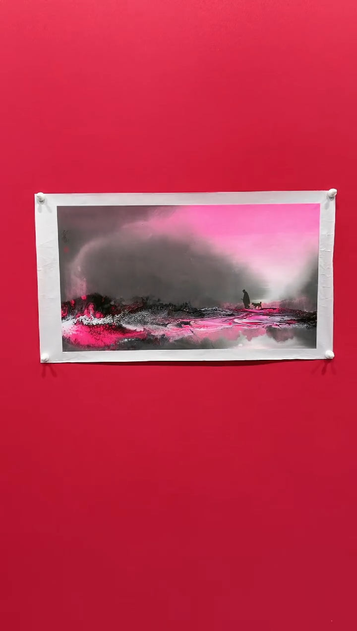 【闪购商品】国画李洋洁35*62...........