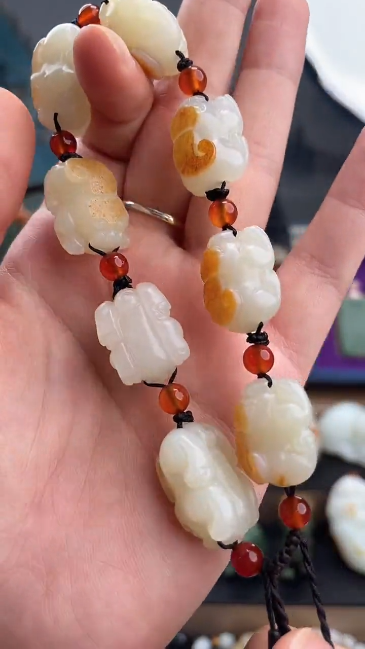 和田玉未镶嵌颈饰5.24SS多样性拍一发一8