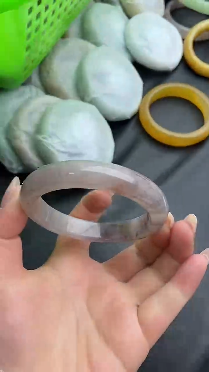 未镶嵌手镯石英质玉瑕疵116+60/61