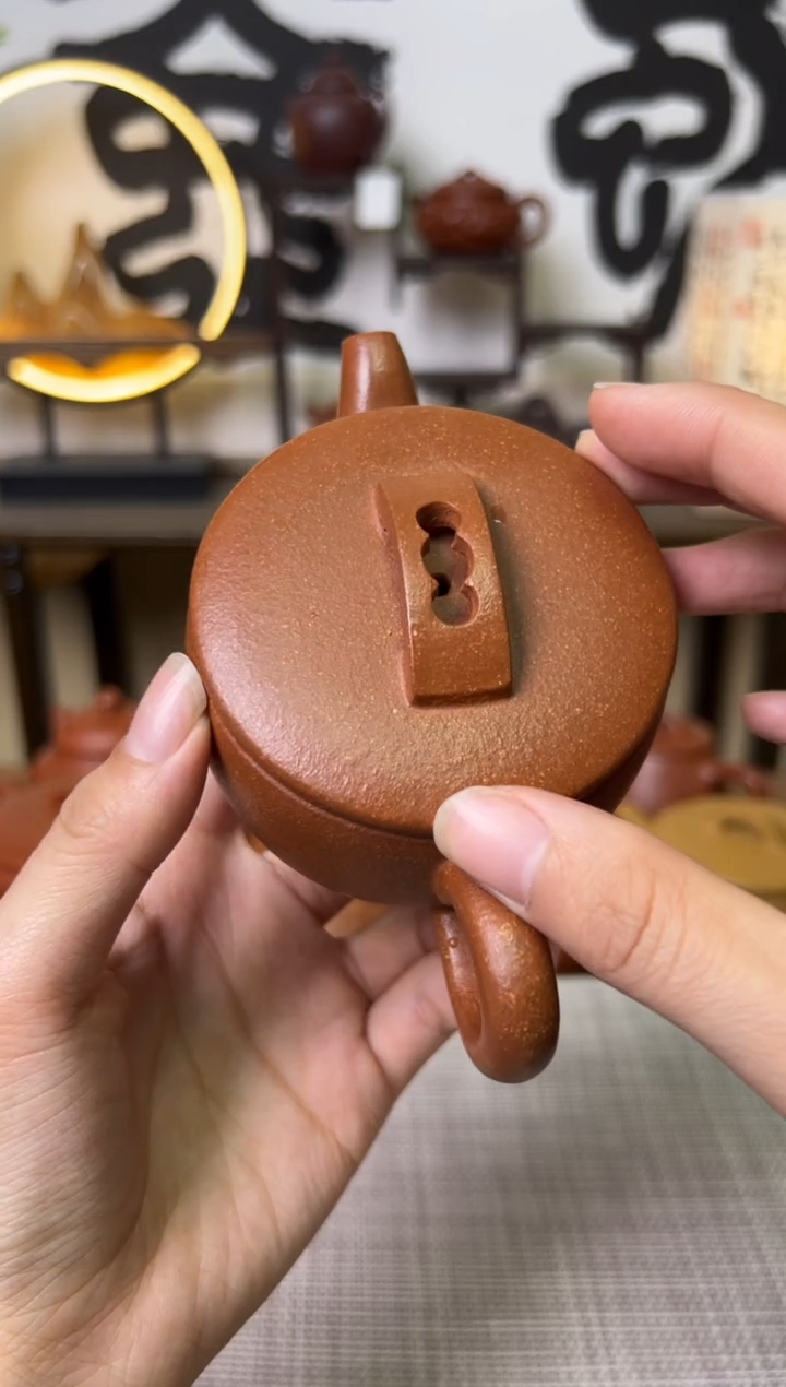 【闪购商品】段泥茶壶独壶黄降坡汉瓦壶150CC