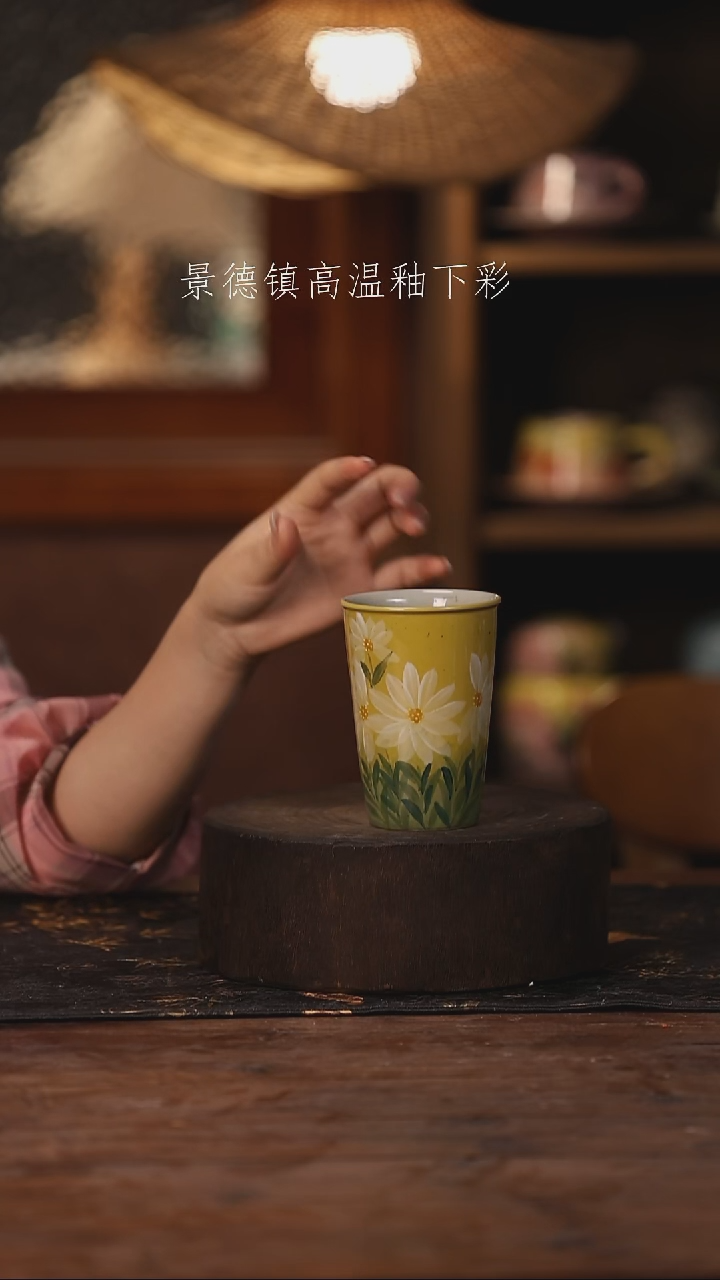陶瓷景德镇高温釉下手绘陶瓷143