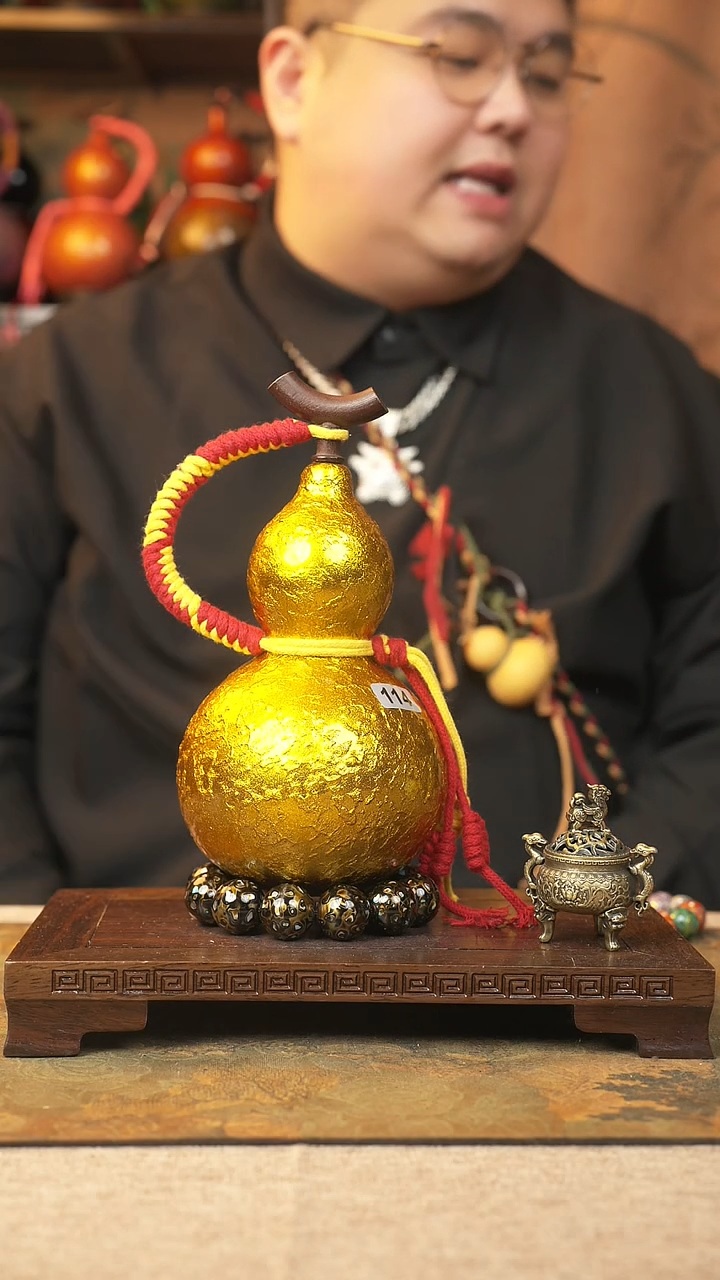 【闪购商品】114大漆葫芦一物一拍记葫堂出品