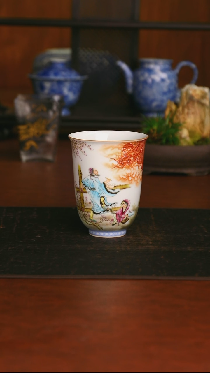 景德镇手工手绘的22