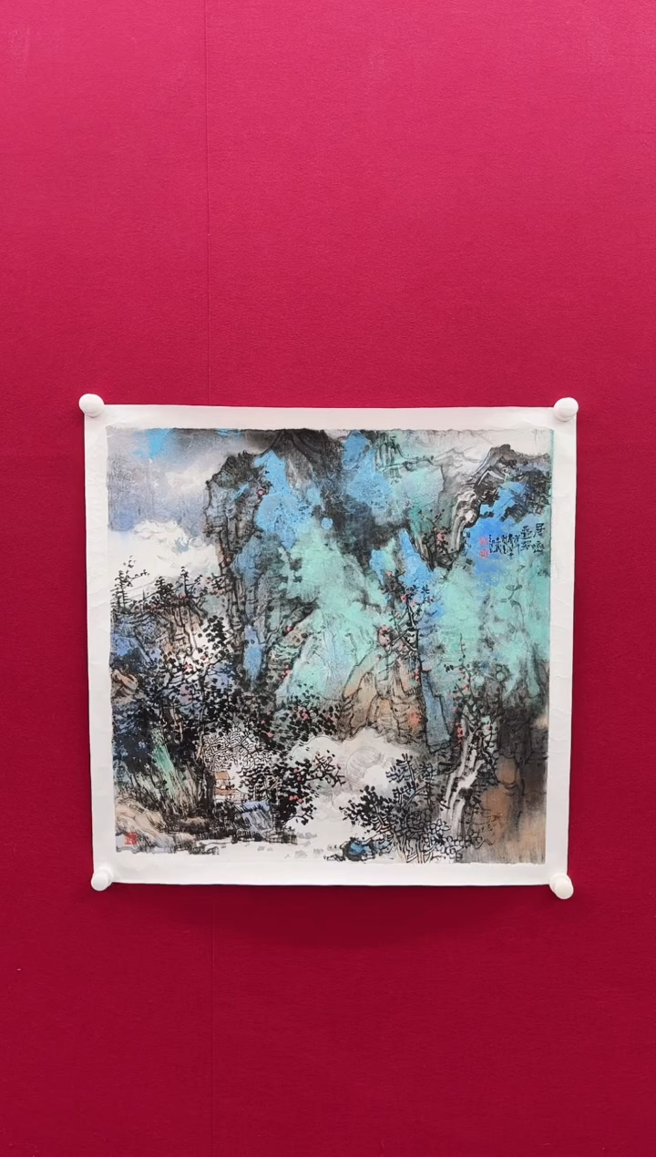 【闪购商品】国画X-刘老师忠义-绘画作品-4平尺