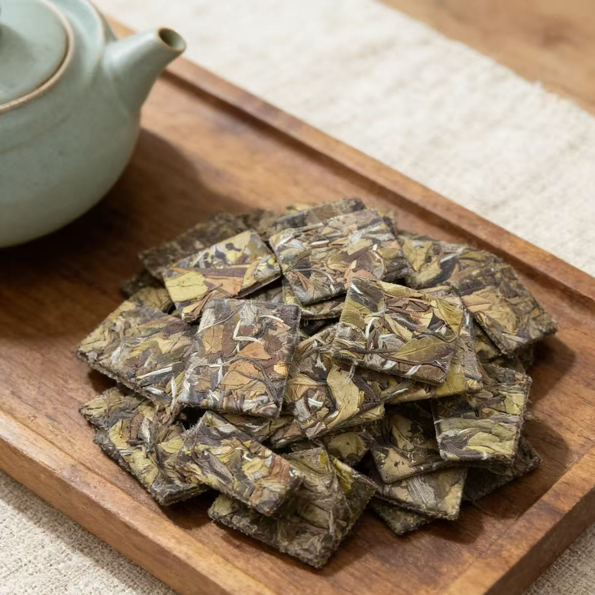 【江缘】福鼎白茶·牡丹方片·2015·白牡丹·荒野·高山·