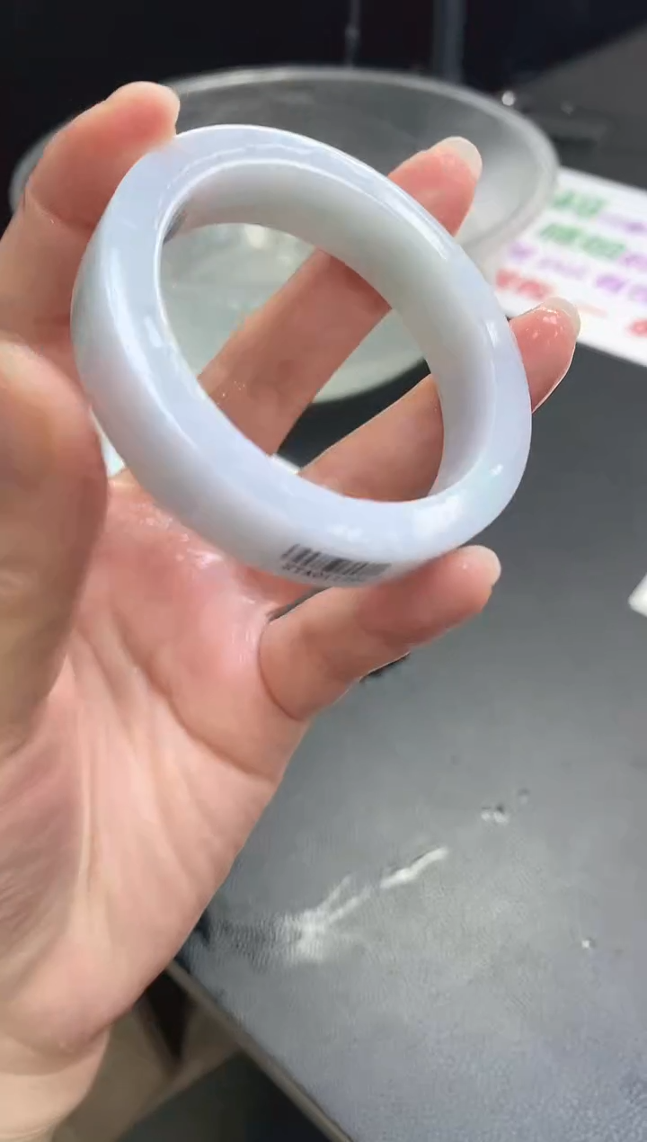 【闪购商品】定制翡翠手镯未镶嵌2 51-52正