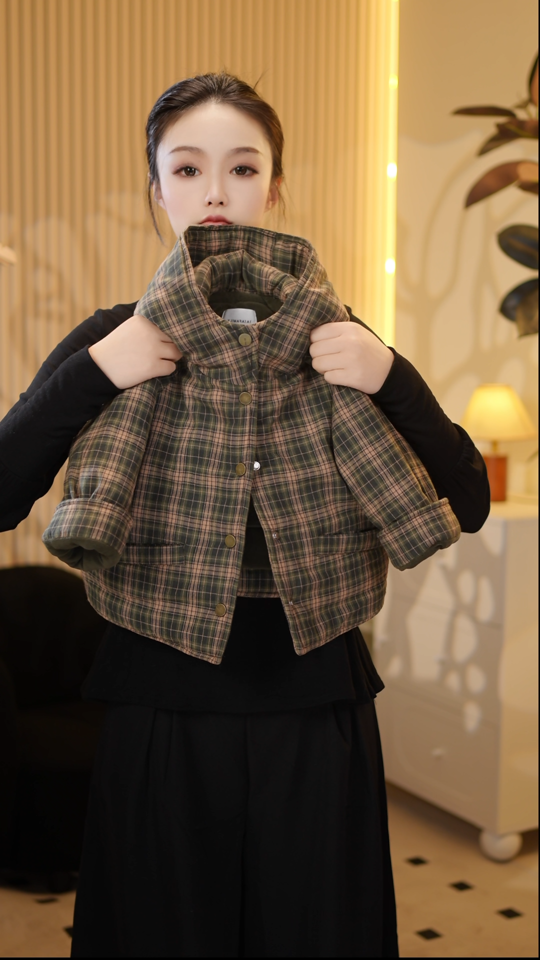 【现货棉服】2025秋冬新款儿童时尚宽松保暖潮流棉服外套90537