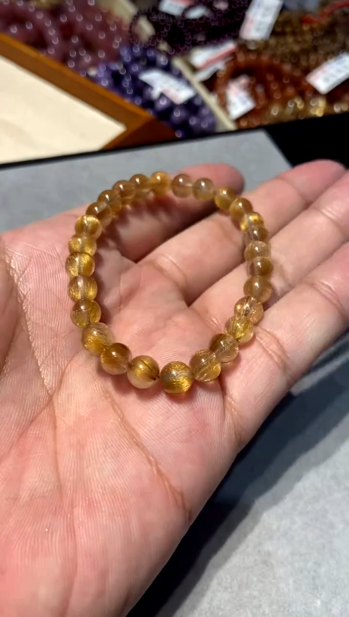 【闪购商品】水晶514-未镶嵌咖啡钛7mm+