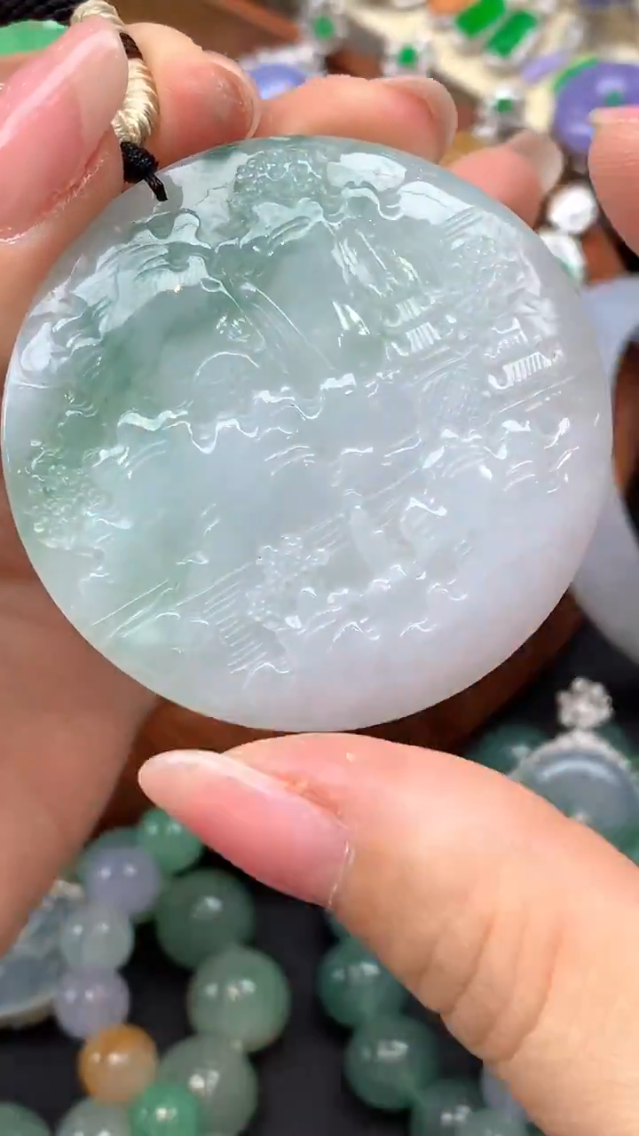 【闪购商品】翡翠颈饰未镶嵌121-天然翡翠