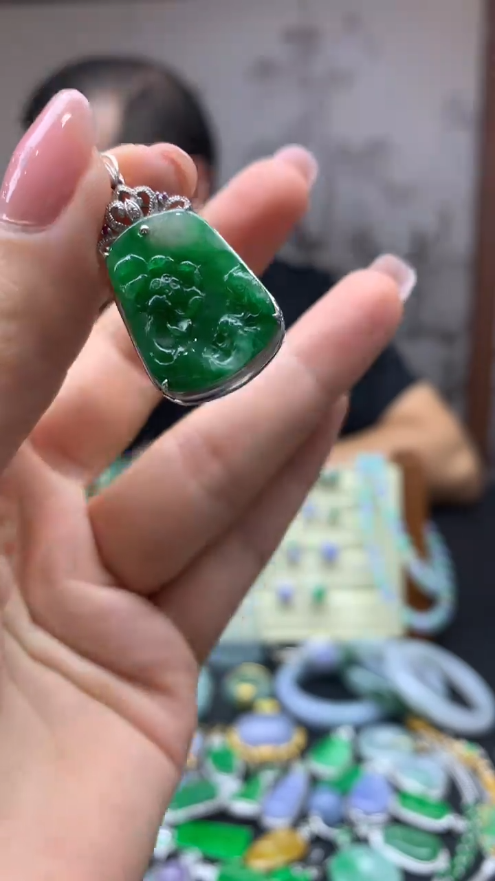 【闪购商品】翡翠颈饰未镶嵌32-天然翡翠