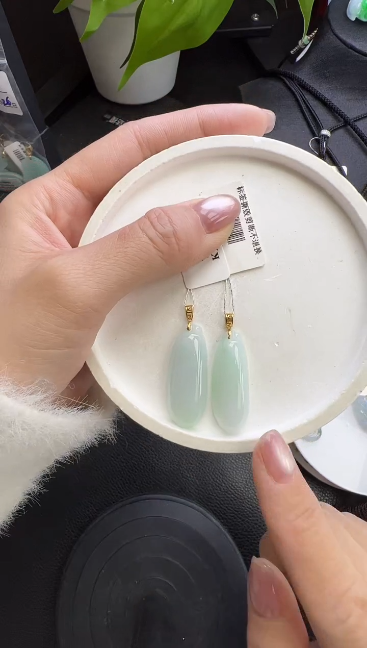 【闪购商品】翡翠颈饰18K金镶嵌YM-113-3福瓜多样性发一