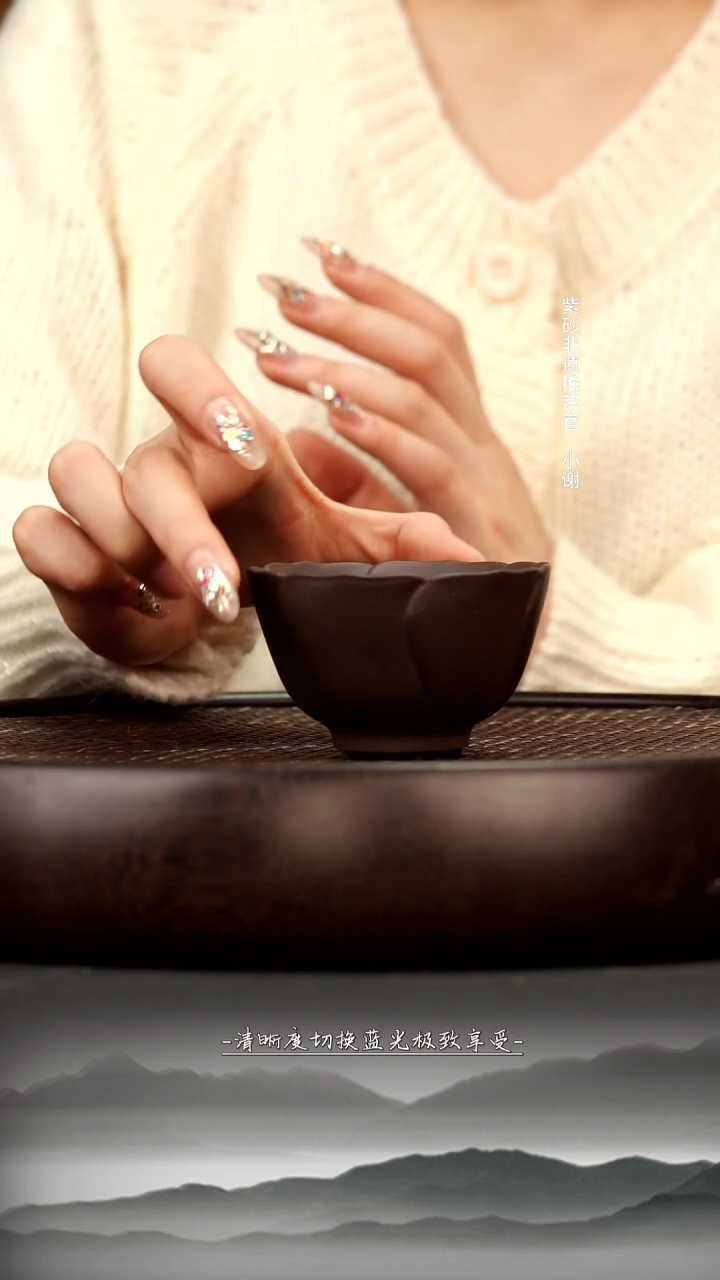 茶壶紫砂5 筋纹主人杯