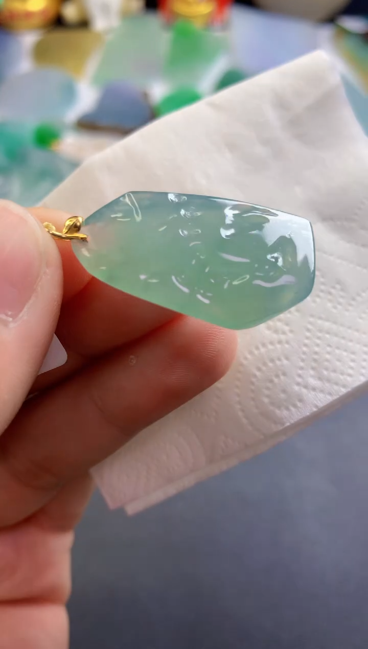 【闪购商品】翡翠吊坠(不含链)未镶嵌901