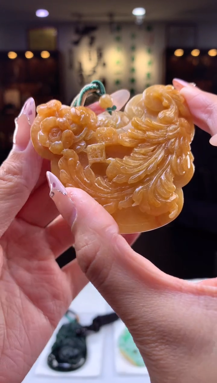 【闪购商品】定制翡翠未镶嵌挂件发货（拍一发一）