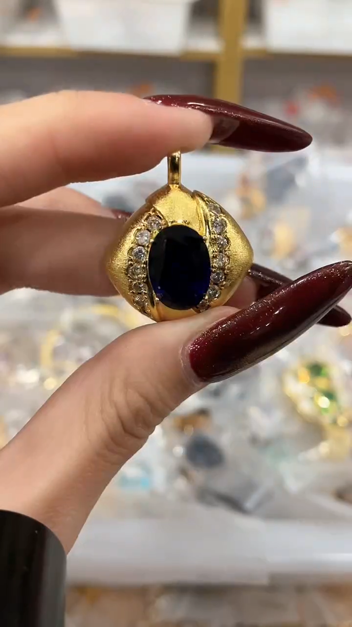 【闪购商品】合成钻石合金q760时尚气质饰品