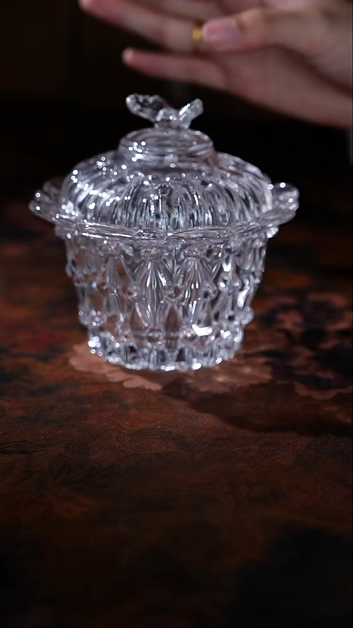 高硼硅玻璃糖果罐