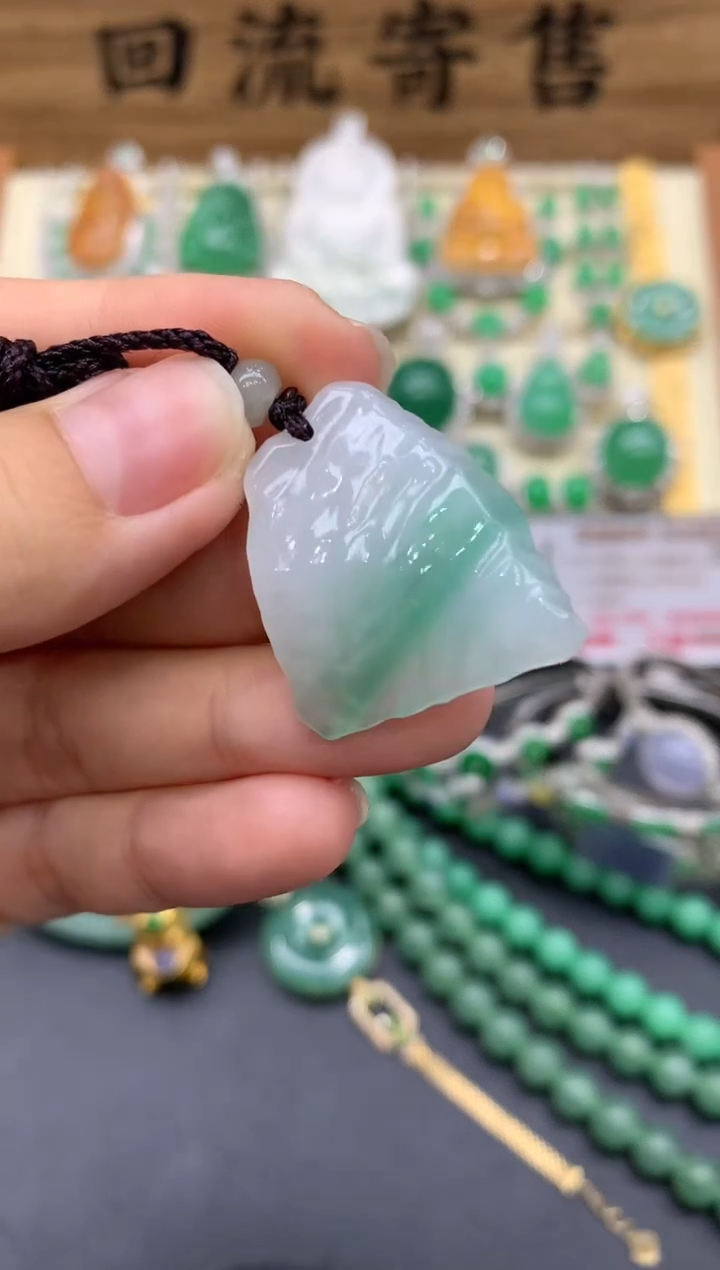 【闪购商品】翡翠未镶嵌颈饰17-中国好珍宝
