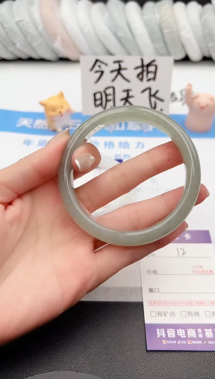 【闪购商品】石英质玉手镯未镶嵌j12-DC63