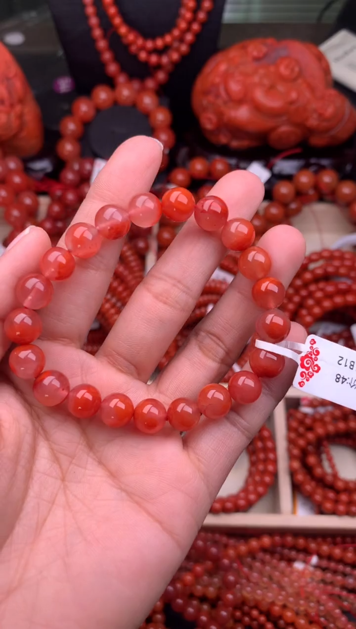 【闪购商品】南红玛瑙珠宝奇石未镶嵌9随机多样性/一条