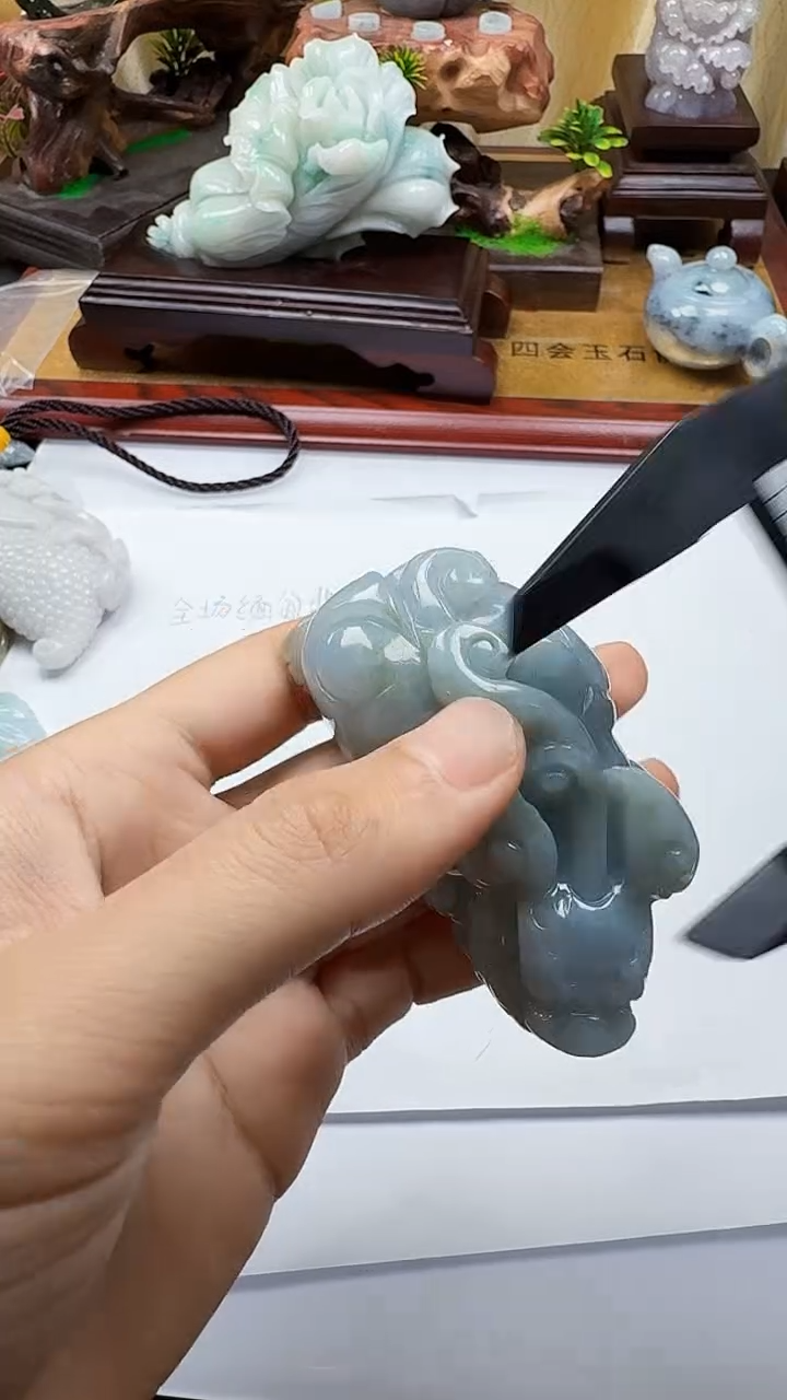 吊坠(不含链)未镶嵌翡翠1