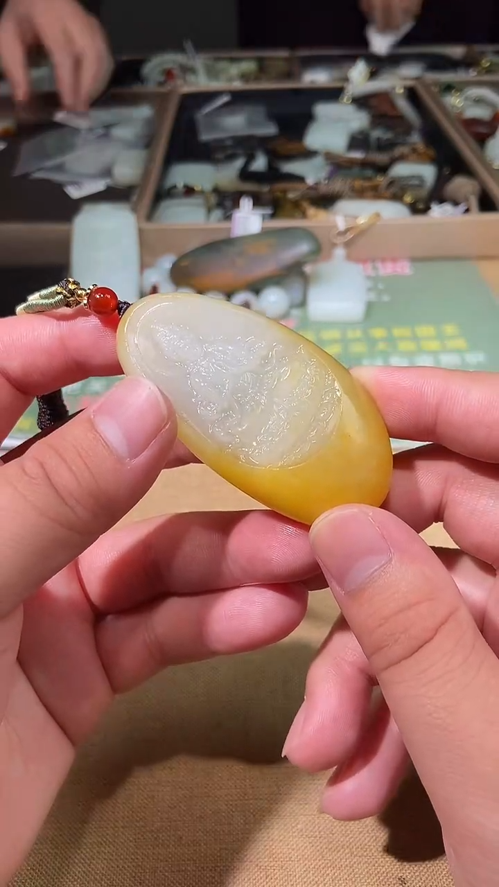 颈饰未镶嵌和田玉多样性拍一发一242