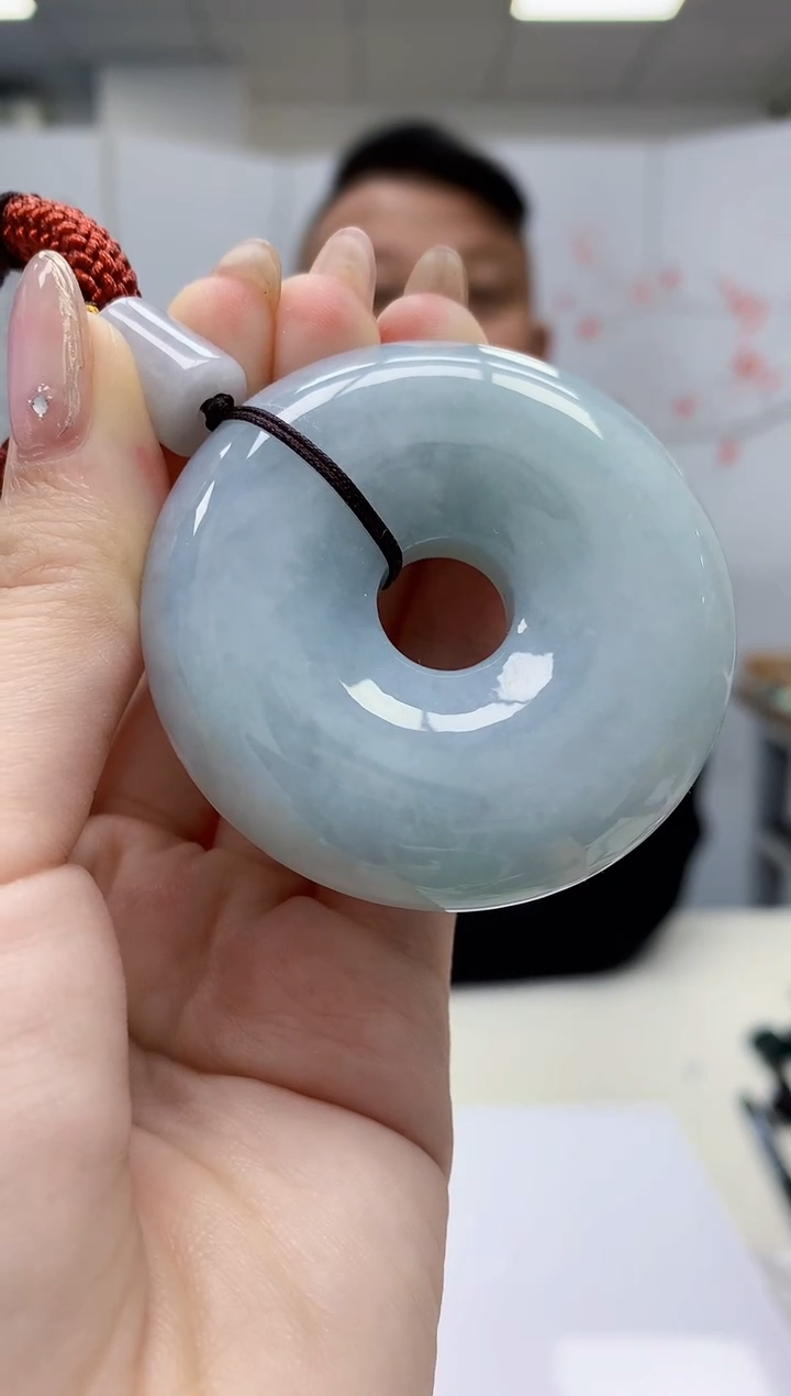 【闪购商品】定制翡翠未镶嵌4969jw-毛货挂件29