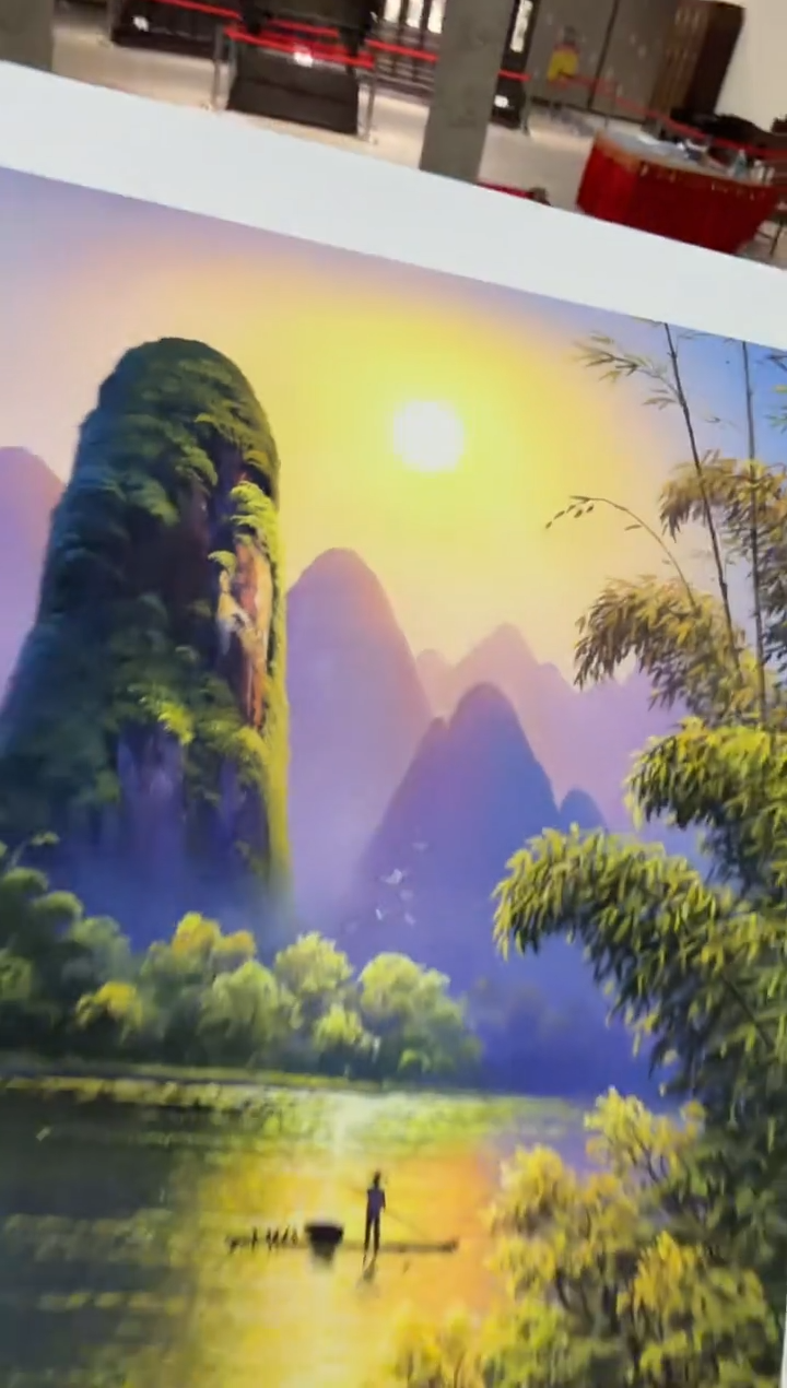 国画36赵隆轩美术馆李庆兴老师作品