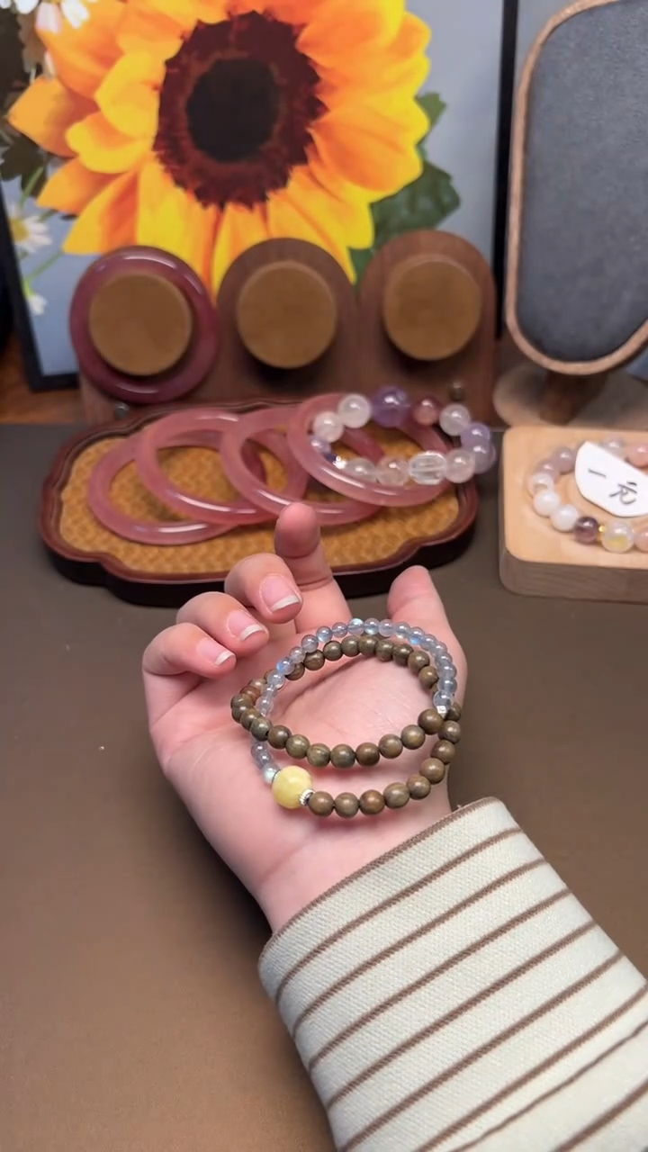 未镶嵌手链水晶1