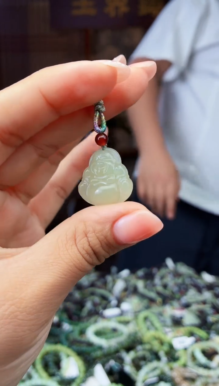 和田玉未镶嵌颈饰多样性发货拍一发一