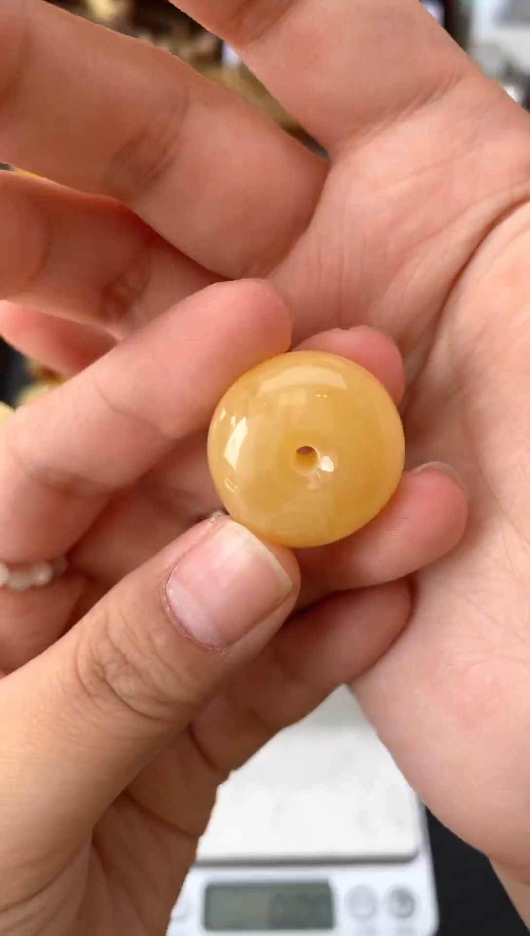 【闪购商品】琥珀珠宝奇石未镶嵌015琥珀蜜蜡花粉 小坑 介意勿拍