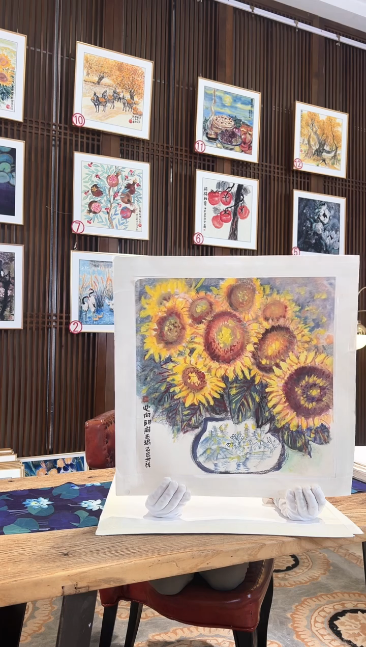 版画耿玉琨名章限量版画S