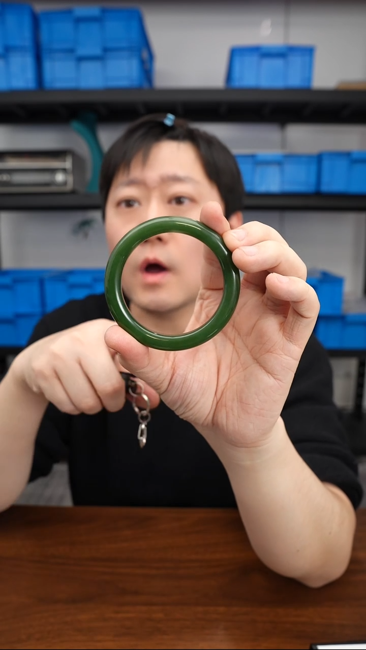 未镶嵌手镯和田玉0102DL277手镯57.5