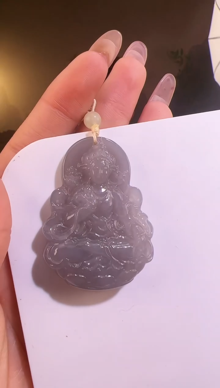 【闪购商品】和田玉颈饰未镶嵌观音1010
