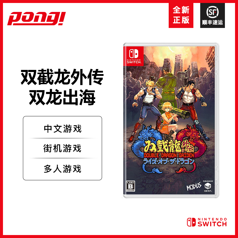 任天堂switch NS游戏卡带  双截龙外传 双龙出海 中文