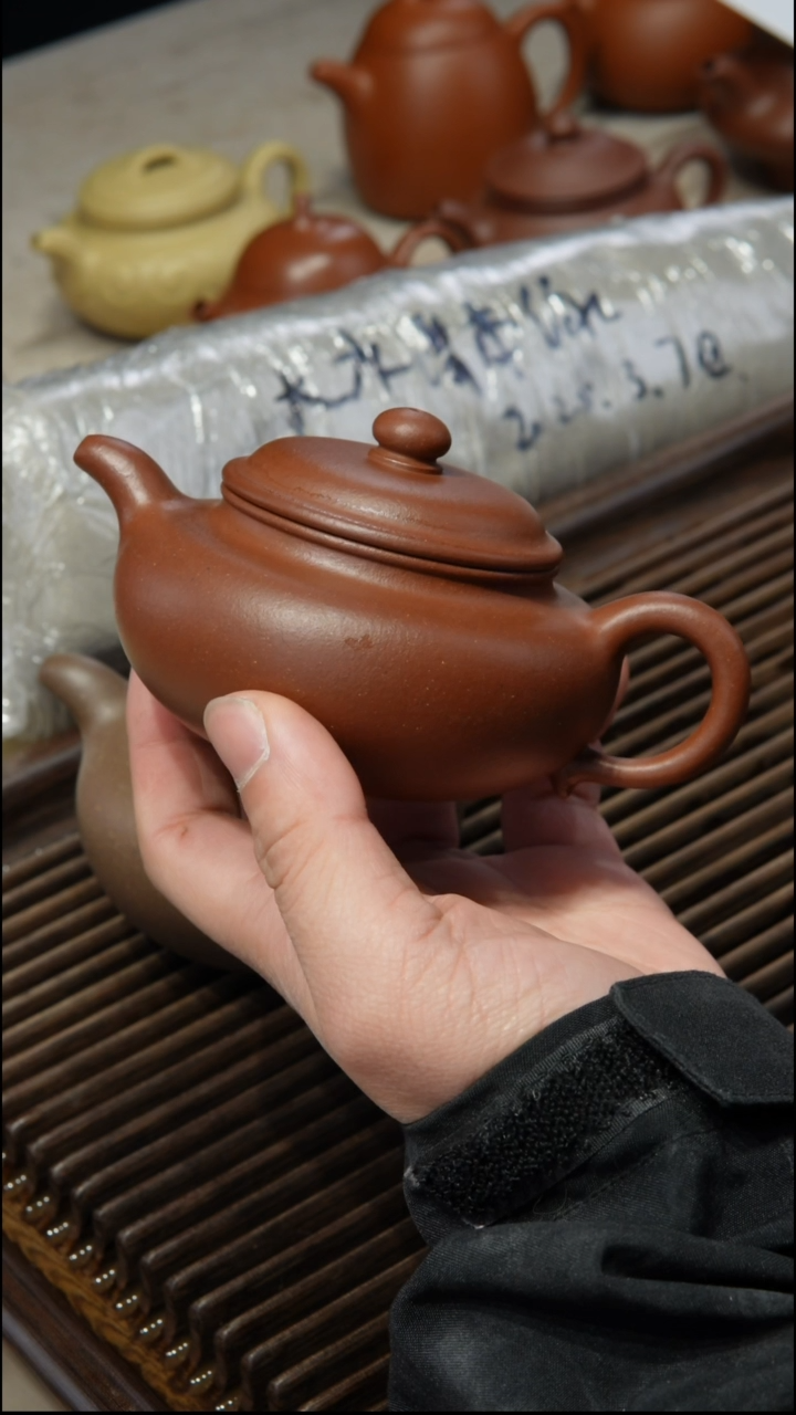 【闪购商品】紫砂茶壶中槽青 仿古 