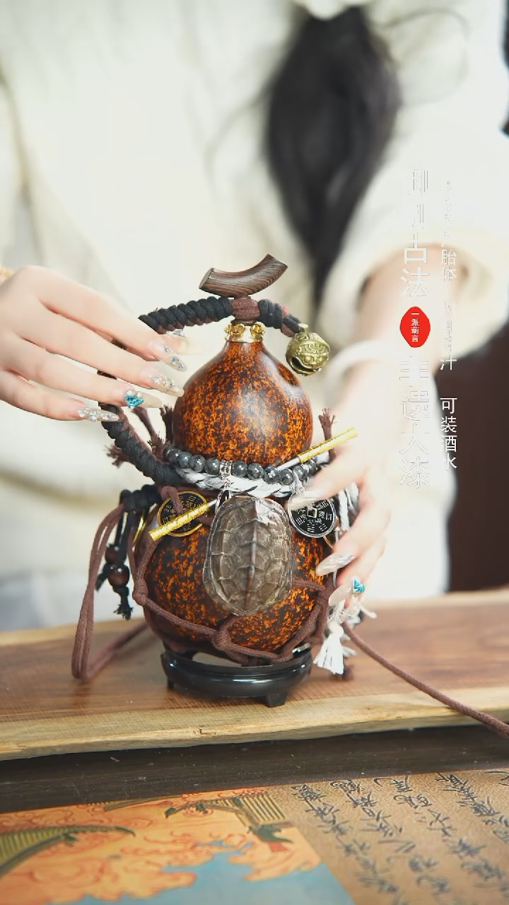 【闪购商品】167号精品大漆酒葫芦防腐防渗装水茶酒8