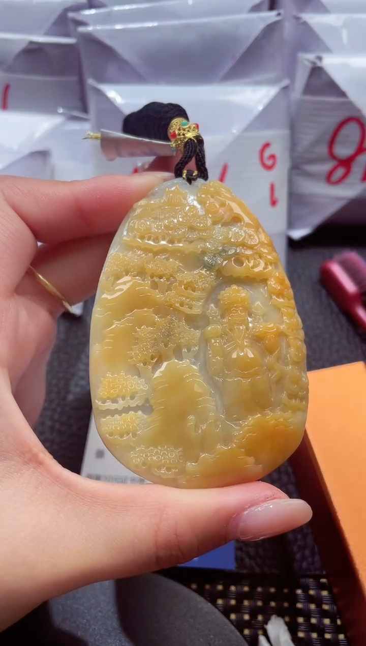 颈饰未镶嵌翡翠84
