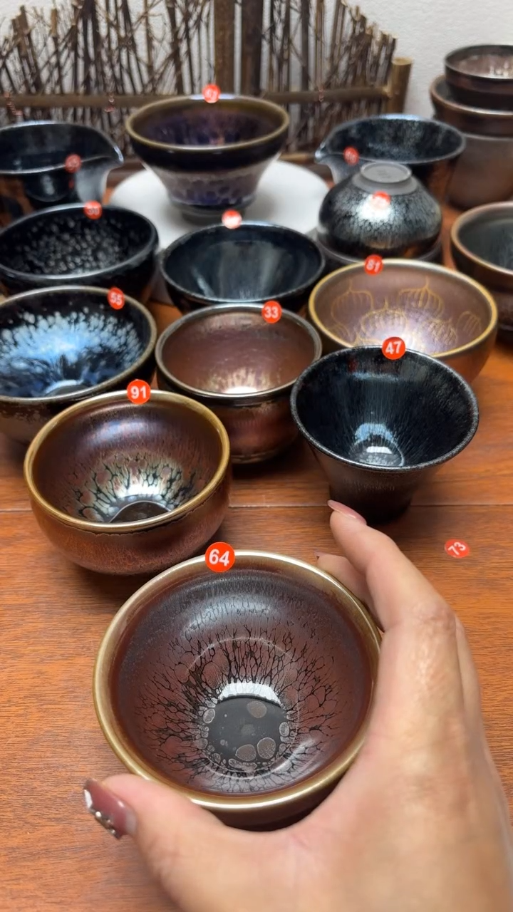 【闪购商品】茶盏64号建盏工匠茶器