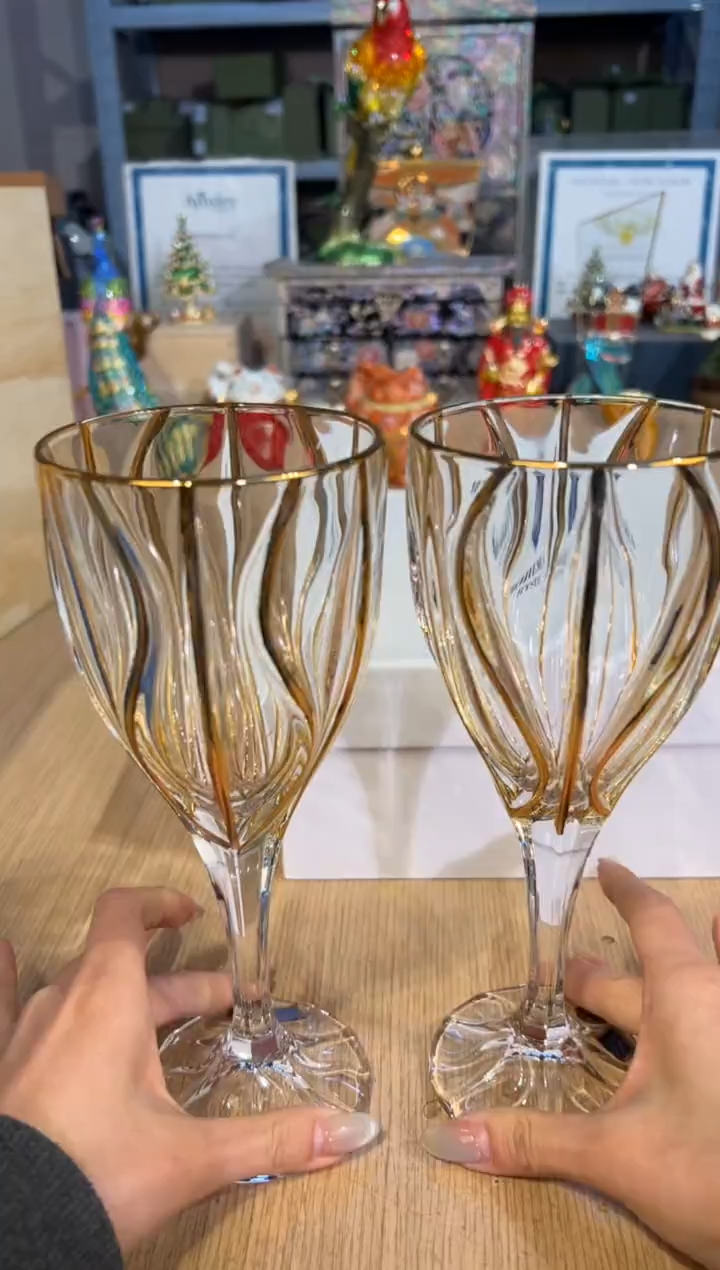 【闪购商品】杯159波西米亚红酒对杯（胖）
