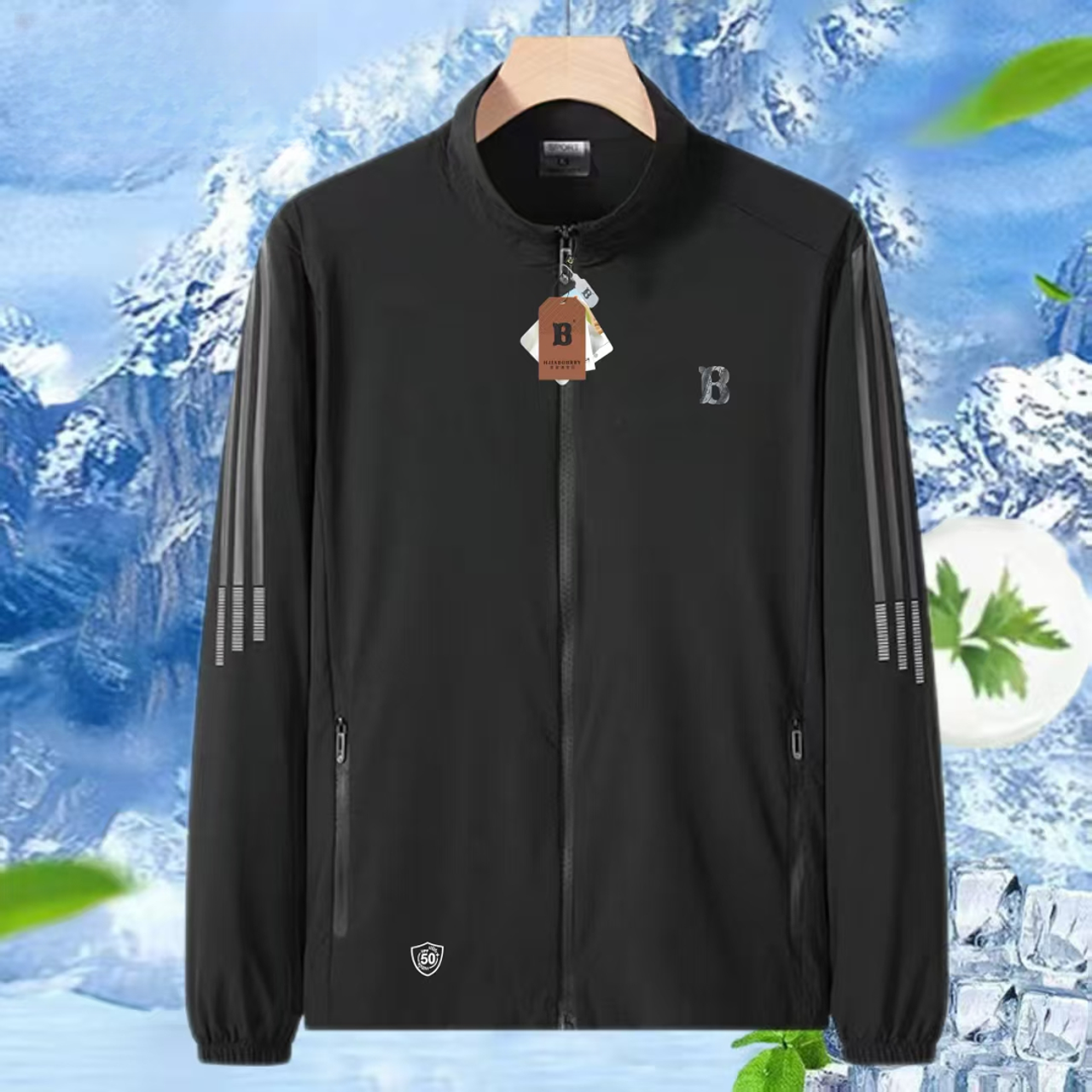 5188款冰感透气防晒一夏男女同款户外防晒衣