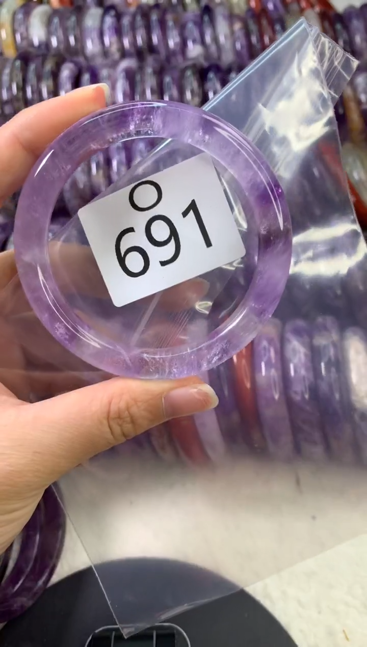 【闪购商品】水晶水晶手镯O未镶嵌691-57