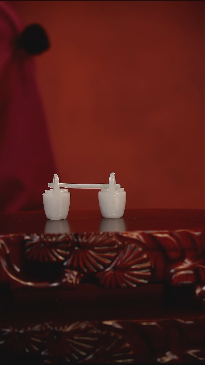 未镶嵌摆件翡翠水桶