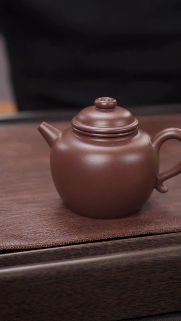 【闪购商品】黄龙山紫泥 大彬圆钮 260cc